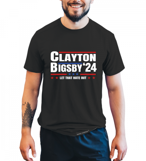 Chappelle’s Show T Shirt, Clayton Bigsby 2024 T Shirt, 2024 President Election Tshirt, 4th July Gifts