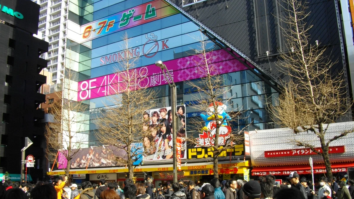 what is a weeb otaku subculture gathering along akihabara pedestrian boulevard